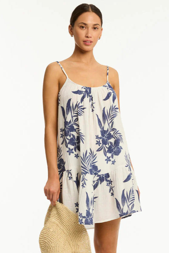 Sea Level Aloha Short Sundress